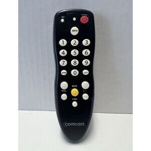 Comcast Wireless Remote Control 3067BC2-R Black Compatible For Comcast